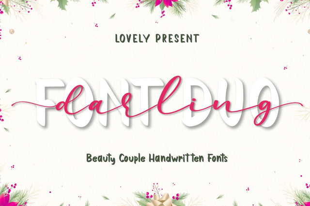 Darling Font Duo Font Haksen 