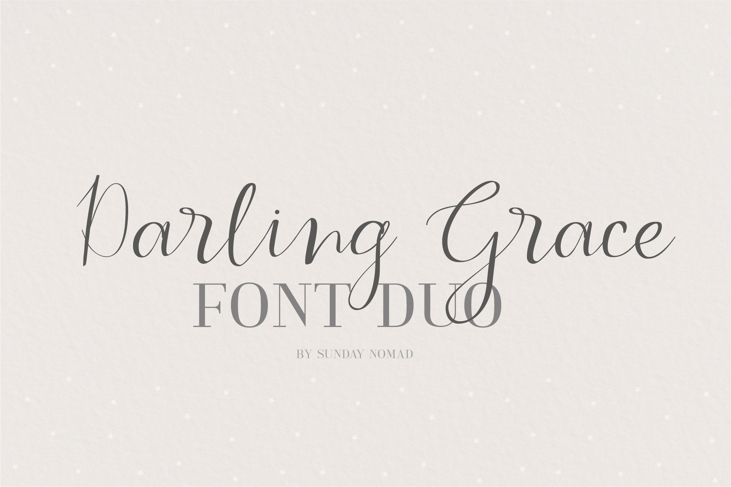 Darling Grace - So Fontsy