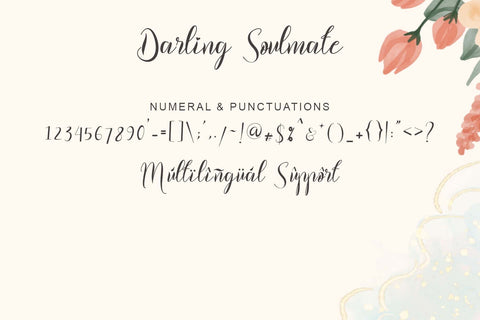 Darling Soulmate Font Prasetya Letter 