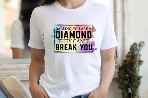 Darling, you are a diamond Sublimation PNG Sublimation Regulrcrative 