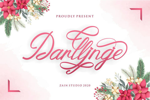 Darllinge Font zainstudio151 