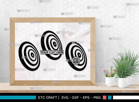 Dart monogram, Dart Silhouette, Dart SVG, Dartboard Svg, Target Svg, Shooting Target Svg, Dart Game Svg, Bubbles Bundle, SB00435 SVG ETC Craft 