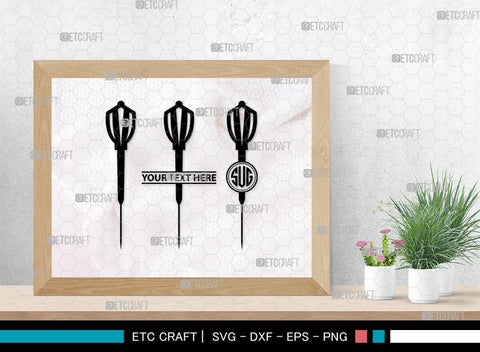 Dart monogram, Dart Silhouette, Dart SVG, Dartboard Svg, Target Svg, Shooting Target Svg, Dart Game Svg, Bubbles Bundle, SB00435 SVG ETC Craft 