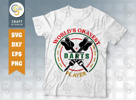 Darts Bundle Vol-01 SVG Cut File, Darts Make Me Happy, Darts Life, Happiness Is A Tight, Worlds Okayest Darts, Peace Love Darts, Darts Quote SVG ETC Craft 