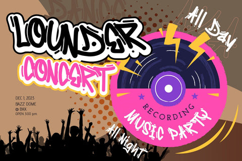 Dash Musick Font BB Digital Arts 