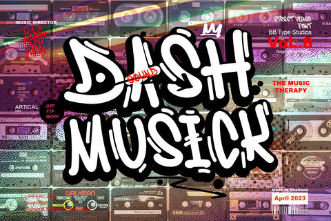 Dash Musick Font BB Digital Arts 