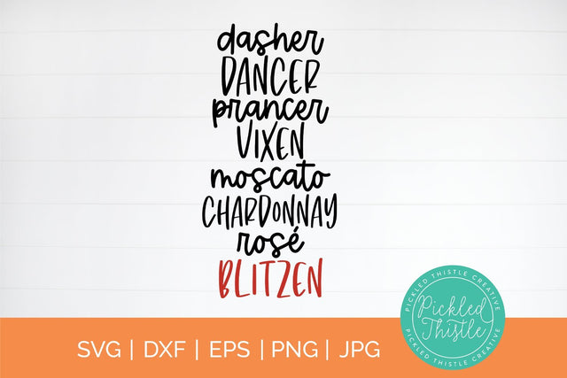 Dasher Moscato Chardonnay - SVG SVG Pickled Thistle Creative 
