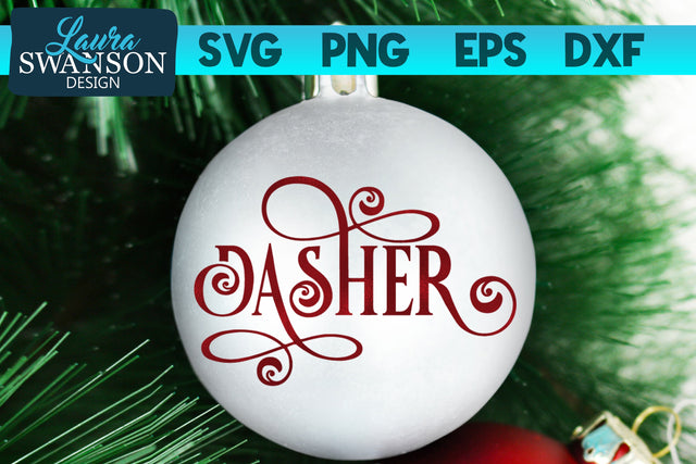 Dasher SVG Cut File SVG Laura Swanson Design 