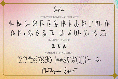 Dastie Font Sakha Design Studio 