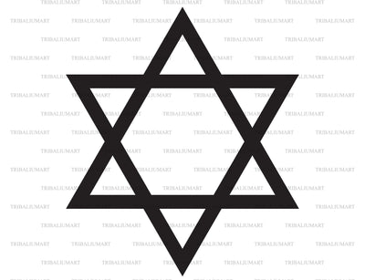 David star SVG TribaliumArtSF 