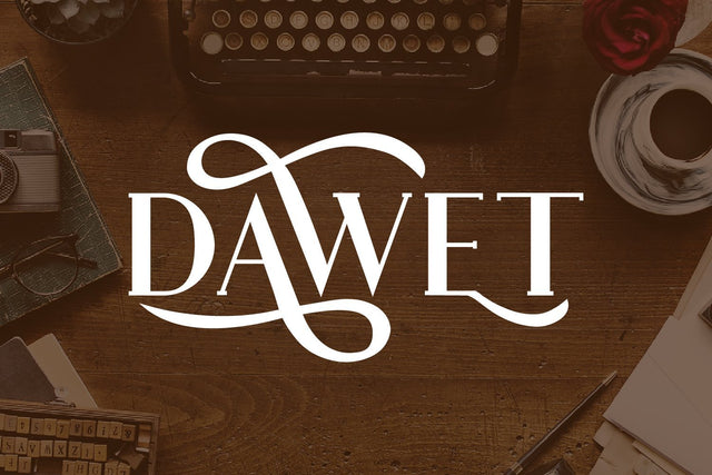 DAWET Font zafrans studio 