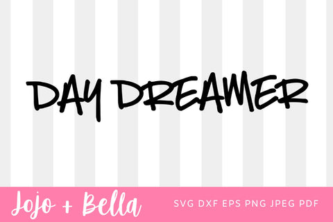 Day Dreamer SVG, Day Dreamer Night Thinker svg, Dreamer svg, Night Thinker svg, Moon svg, Work hard svg, png & dxf, Cricut cut file SVG Jojo&Bella 