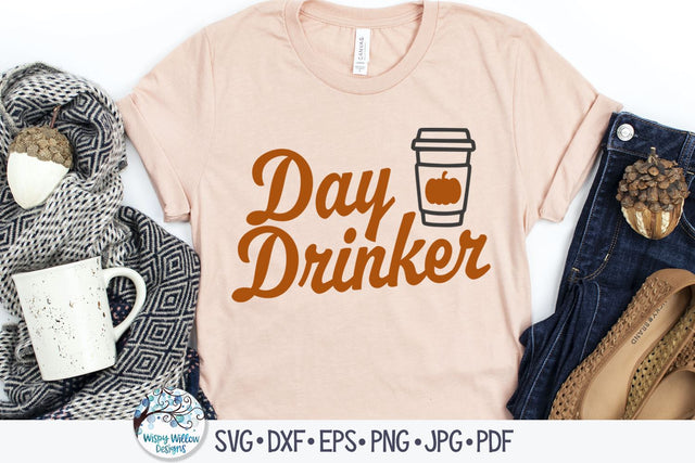 Day Drinker SVG SVG Wispy Willow Designs 