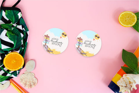 Day Drinking Season | Summer Sublimation Sublimation DIYxe Designs 