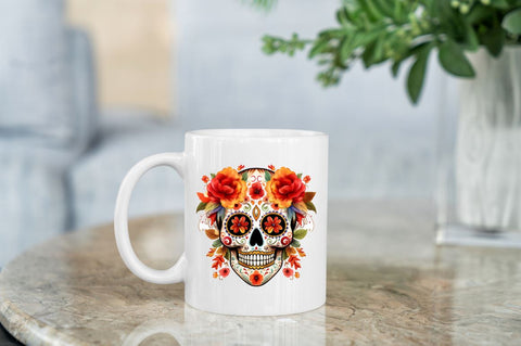 Day of the Dead Día De Muertos Clipart Sublimation Regulrcrative 
