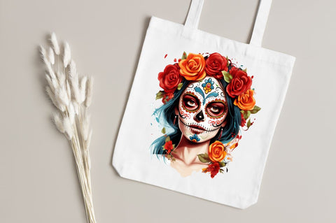 Day of the Dead Día De Muertos Clipart Sublimation Regulrcrative 