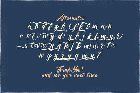 Dayden Batemisy - Brush Script Font Font StringLabs 