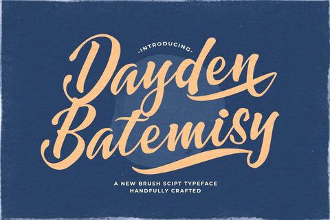Dayden Batemisy - Brush Script Font Font StringLabs 
