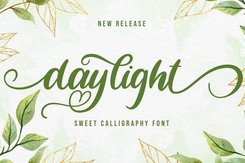 Daylight ( LIMITED OFFER ) Font Fallen Graphic Studio 