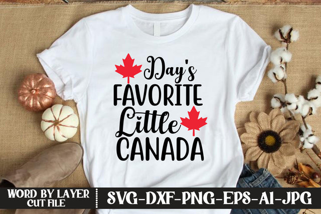 Day's Favorite Little Canada SVG CUT FILE SVG MStudio 