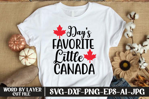 Day's Favorite Little Canada SVG CUT FILE SVG MStudio 