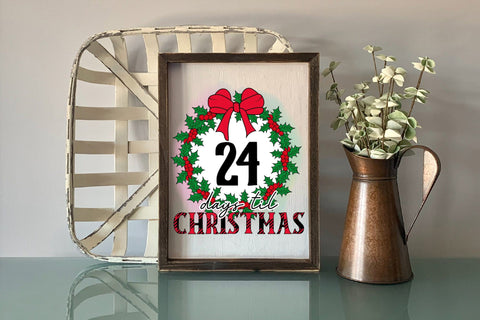 Days Til Christmas PNG Sublimation Sublimation CraftLabSVG 