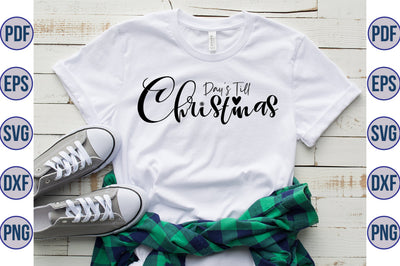Days Till Christmas SVG SVG orpitasn 