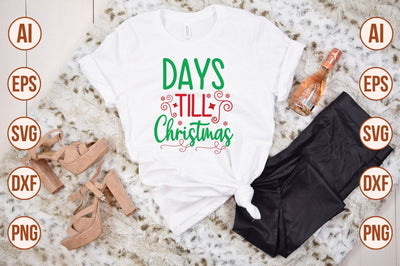 Days Till Christmas SVG SVG shah alam 