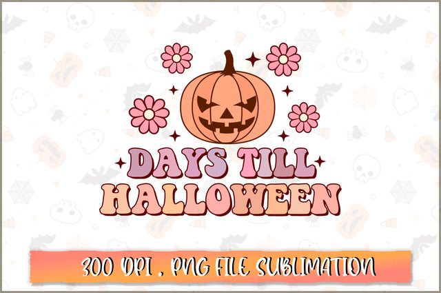 Days till halloween PNG SVG Shetara Begum 
