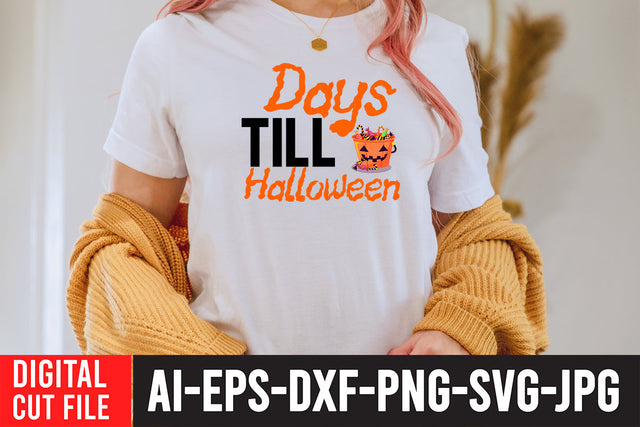 Days Till Halloween SVG Design SVG BlackCatsMedia 