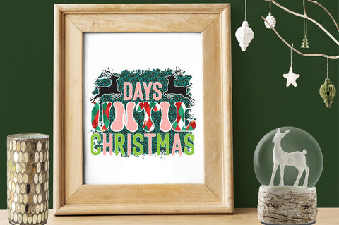 days until christmas Sublimation SVGArt 