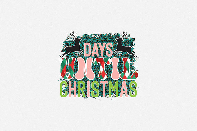 days until christmas Sublimation SVGArt 