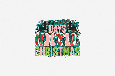 days until christmas Sublimation SVGArt 