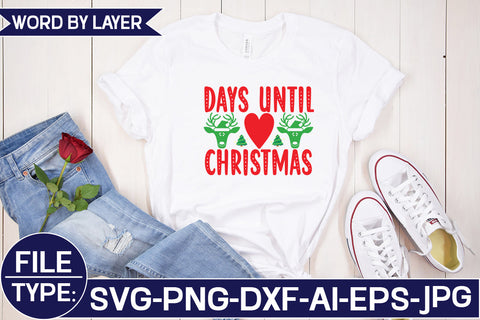 Days Until Christmas SVG Cut File SVG Studio Innate 