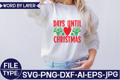 Days Until Christmas SVG Cut File SVG Studio Innate 