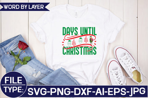 Days Until Christmas SVG Cut File SVG Studio Innate 