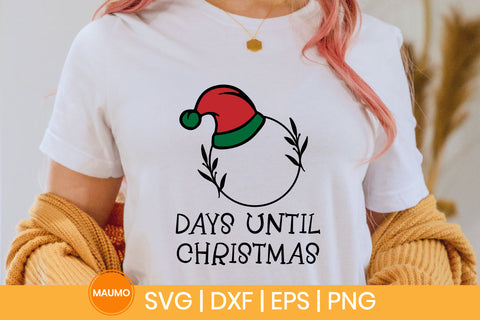 Days until christmas svg quote SVG Maumo Designs 
