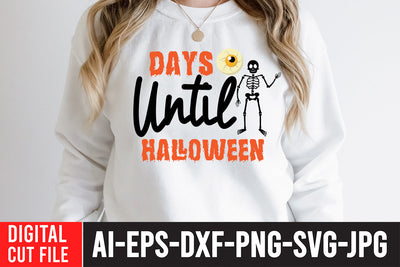 Days Until Halloween SVG Cut File SVG BlackCatsMedia 