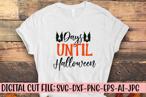 Days Until Halloween SVG Cut File SVG Syaman 