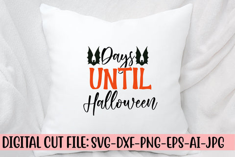 Days Until Halloween SVG Cut File SVG Syaman 