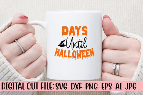 Days Until Halloween SVG Cut File SVG Syaman 