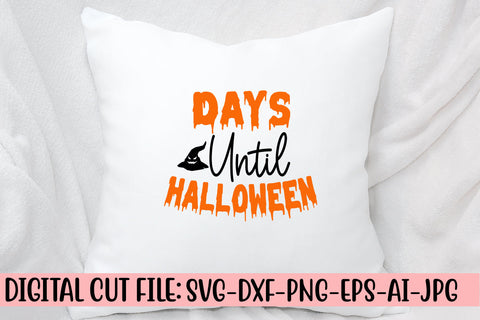 Days Until Halloween SVG Cut File SVG Syaman 