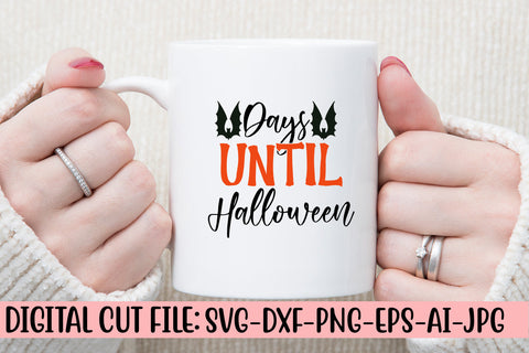 Days Until Halloween SVG Cut File SVG Syaman 
