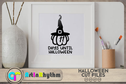 Days until Halloween SVG, Pumpkin SVG SVG Artinrhythm shop 