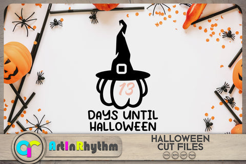 Days until Halloween SVG, Pumpkin SVG SVG Artinrhythm shop 