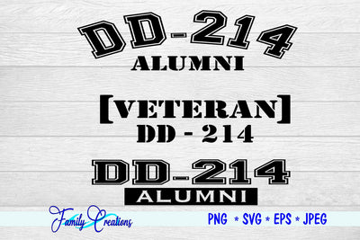 DD - 214 Bundle SVG Family Creations 