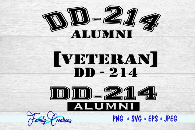 DD - 214 Bundle SVG Family Creations 