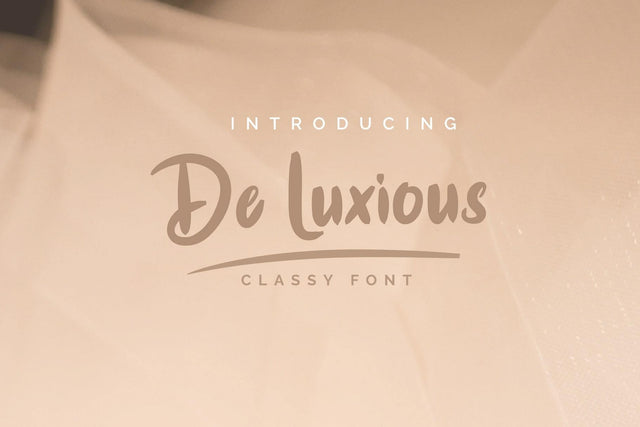 De Luxious Font Javapep 