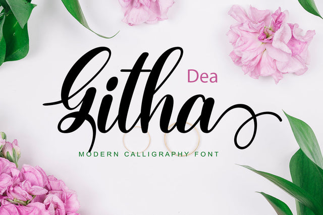 Dea Githa Font gatype 