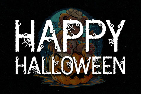 Dead Bear Font Sakha Design Studio 